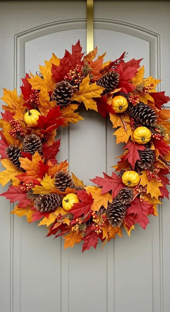 10 Craft Ideas For Adults Fall 2 1. DIY Autumn Wreath