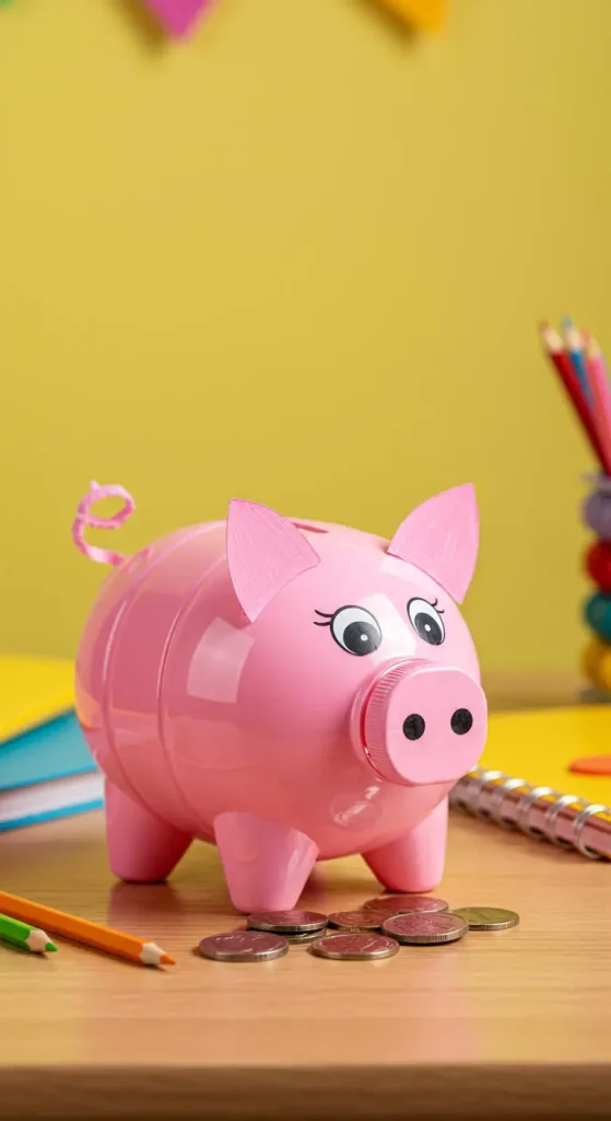 12 Bottle Craft Ideas for Kids 2 1. DIY Bottle Piggy Bank