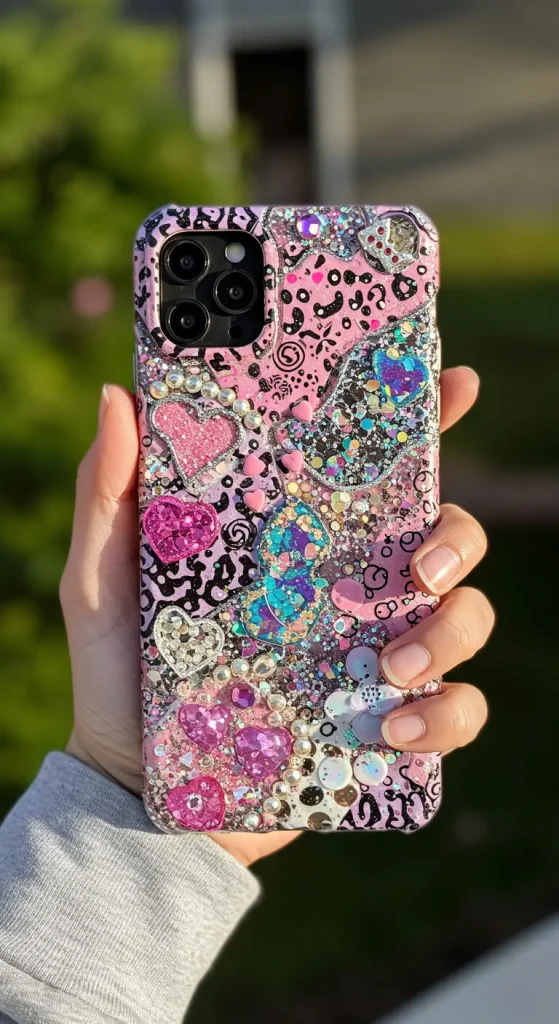 15 Easy Craft Ideas For Teens 2 1. DIY Painted Phone Case