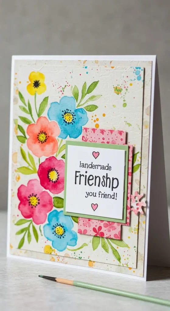 10 Paper Craft Ideas For Best Friend 2 1. Handcrafted Friendship Cards
