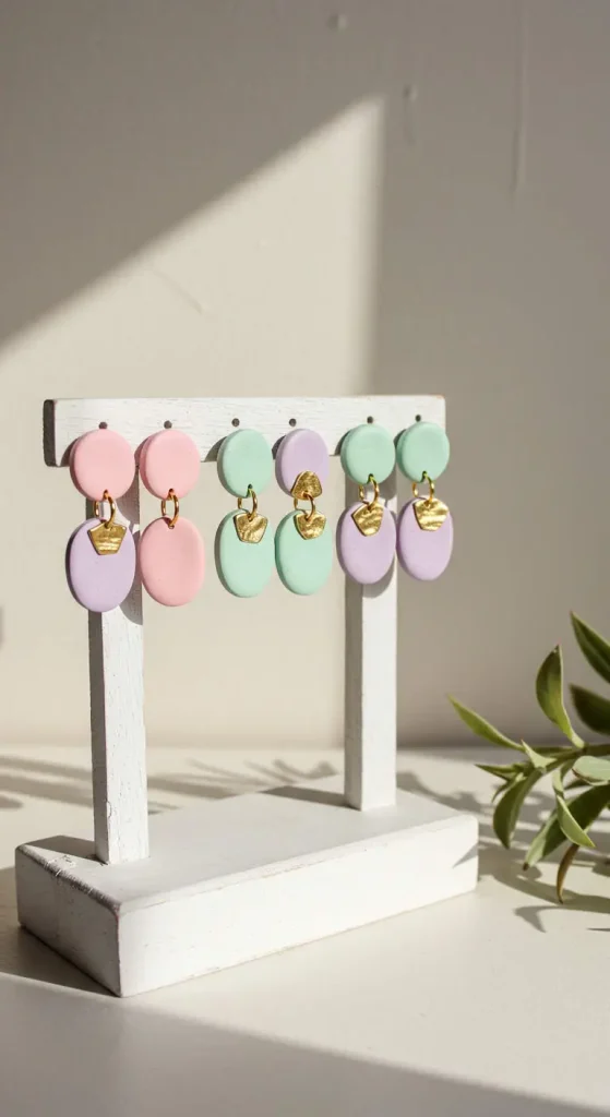 Craft Ideas for Adults To Sell: 11 DIY Crafts You Can Make 3 1. Handmade Clay Earrings