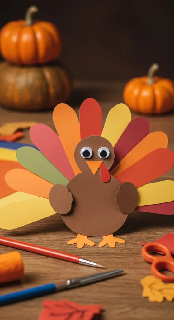 13 Thanksgiving Craft For Kids Elementary 2 1. Handprint Turkey Keepsake