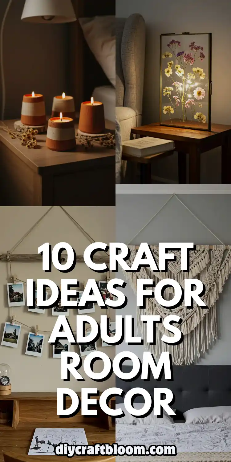 Craft Ideas for Adults Room Decor: 10 DIY Crafts to Make 2 10 Craft Ideas For Adults Room Decor
