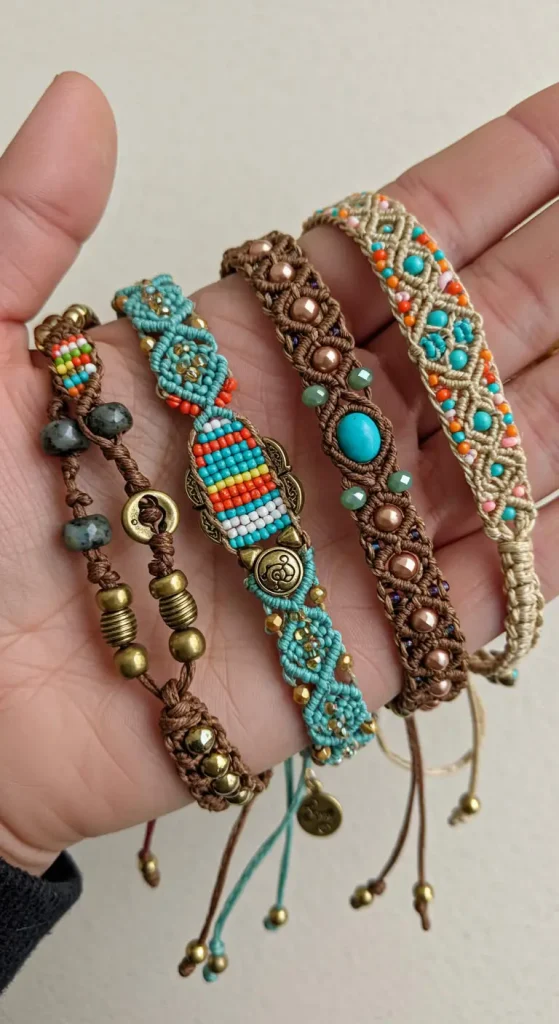 14 Easy Craft Ideas For Kids Creative 11 10. Beaded Friendship Bracelets