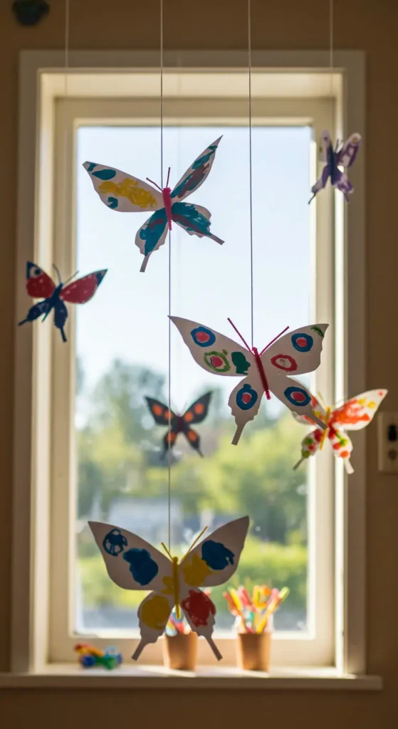13 Easy Craft Ideas For Kids Preschool 11 10. Coffee Filter Butterflies
