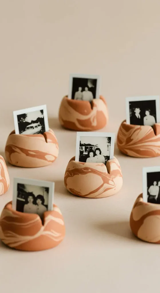11 Clay Craft Ideas Easy 11 10. DIY Clay Photo Holders