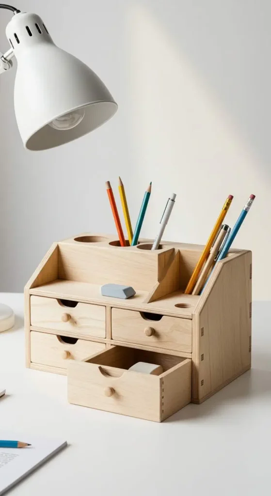 13 Handmade Craft Business Gift Ideas 11 10. DIY Desk Organizers