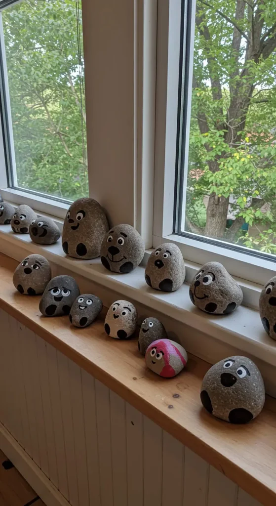15 Easy Craft Ideas For Kids School 11 10. Painted Rock Pets