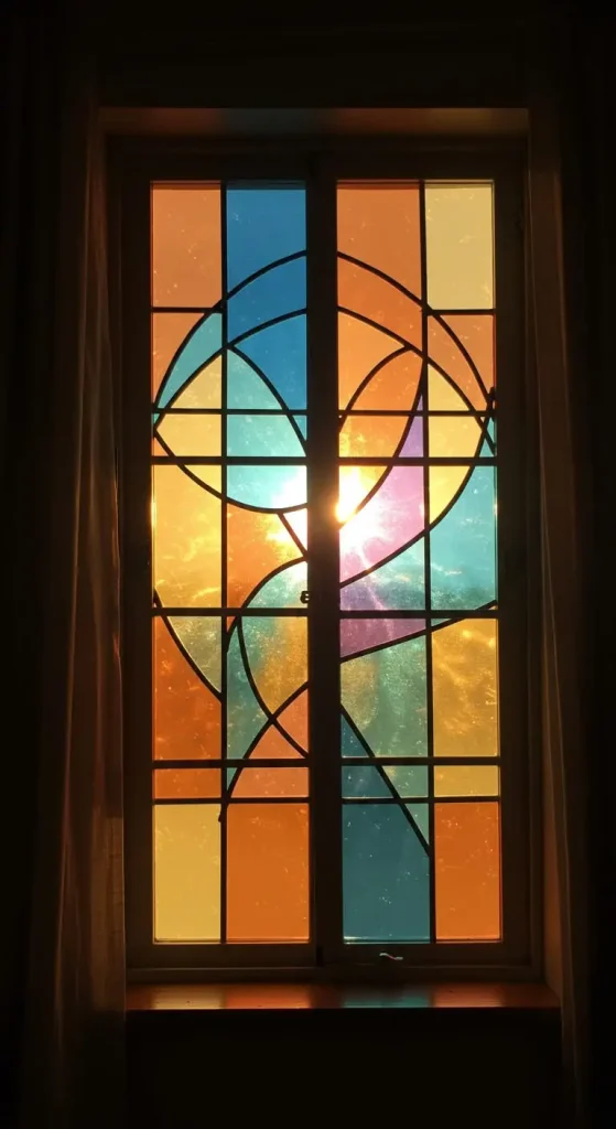 15 Craft Ideas For Adults With Paper 11 10. Paper Stained Glass