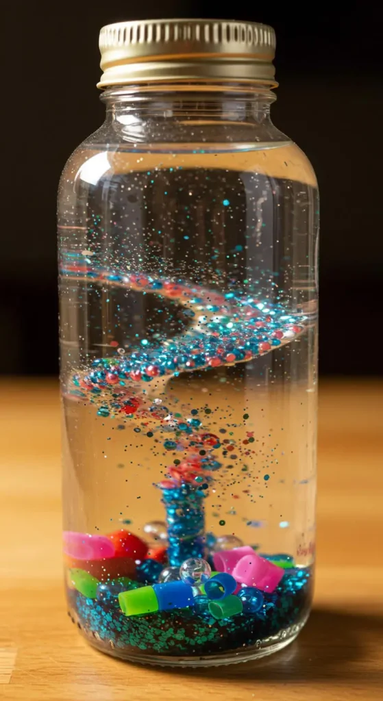 13 Easy Craft Ideas For Kids 11 10. Sensory Bottle