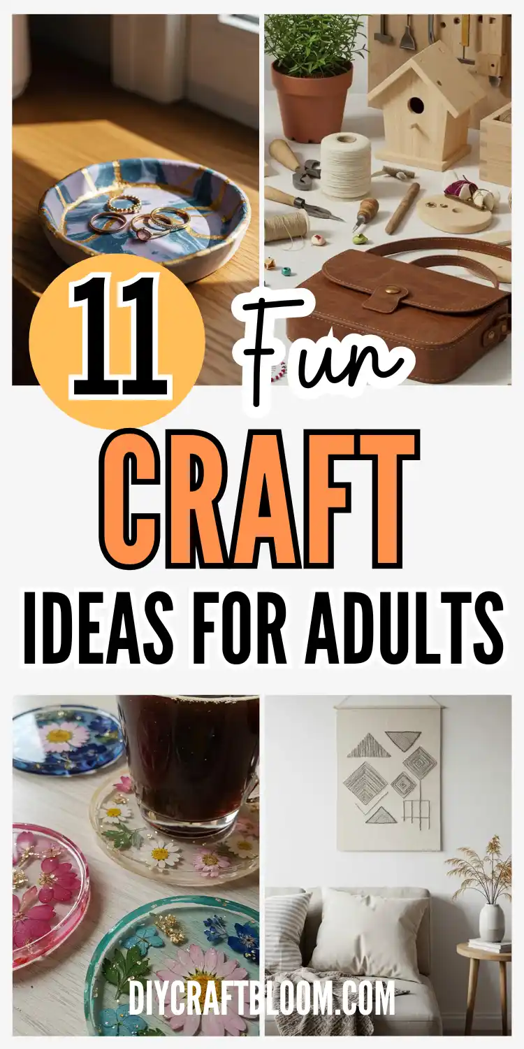 Craft Ideas for Adults: 11 Creative DIY Projects to Try This Weekend 2 11 Craft Ideas for Adults