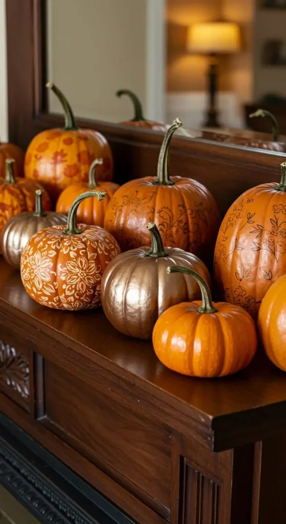 11 Thanksgiving Craft For Adults 12 11. DIY Painted Pumpkins