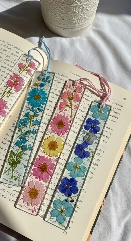 12 Craft Ideas For Teens At Home 12 11. DIY Resin Bookmarks
