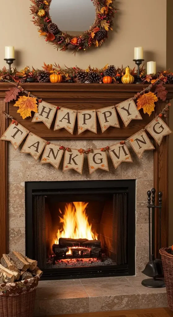 13 Thanksgiving Craft Ideas For Kids 12 11. DIY Thankful Banner