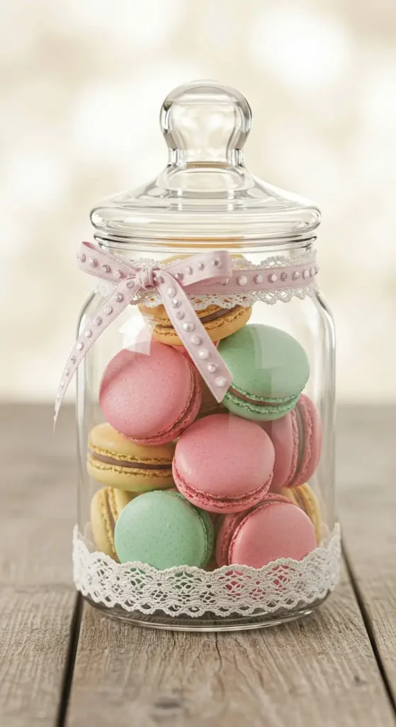 13 Handmade Craft Business Gift Ideas 12 11. Personalized Glass Jars with Treats