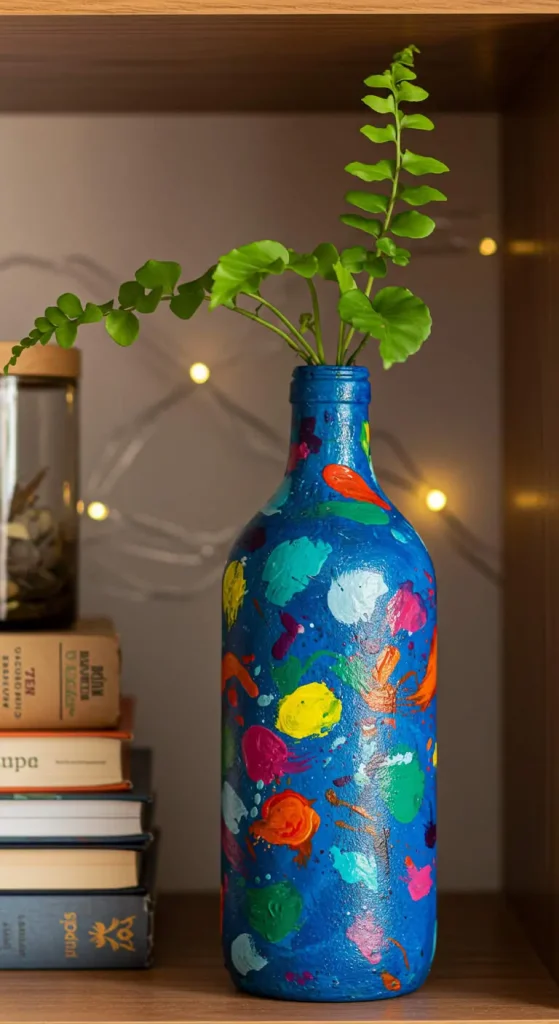 11 Bottle Craft Ideas Decoration 12 11. Upcycled Bottle Plant Holder