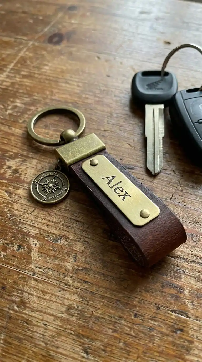 13 Mother's Day Gift Handmade Craft Ideas 13 12. Personalized Keychain