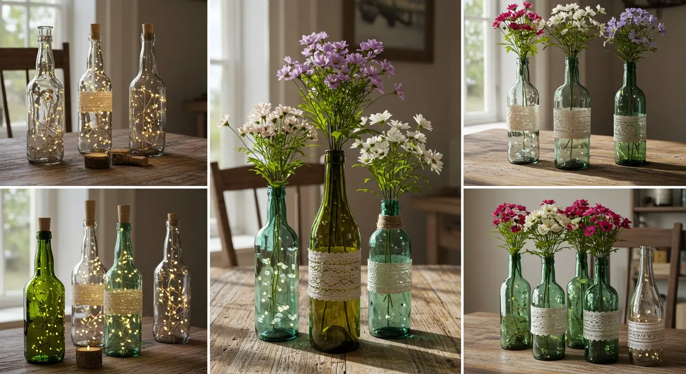 Bottle Craft Ideas Decoration