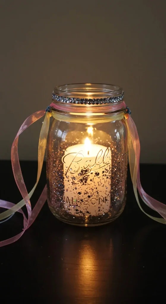 15 Simple Craft Ideas For Teens 14 13. Mason Jar Candle Holders