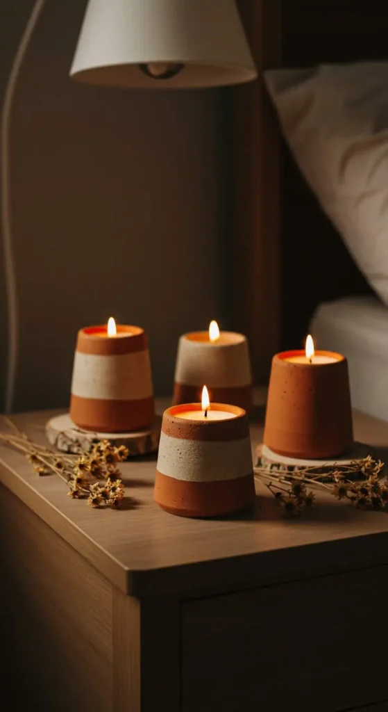 Craft Ideas for Adults Room Decor: 10 DIY Crafts to Make 4 2. DIY Clay Candle Holders