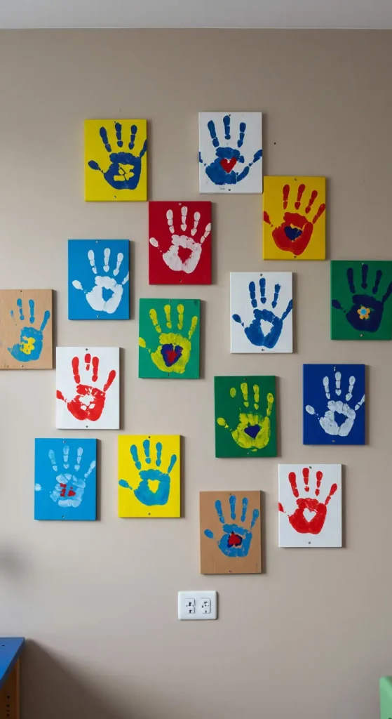 10 Craft Ideas for Kids Creative 3 2. DIY Salt Dough Handprints