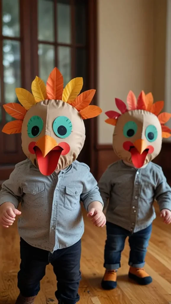 11 Thanksgiving Craft For Toddlers Daycare 3 2. Paper Plate Turkey Mask