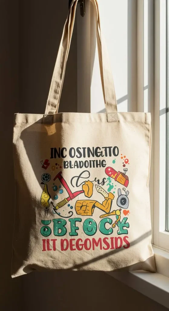 11 Craft Gift Ideas For Friends 3 2. Personalized Tote Bags