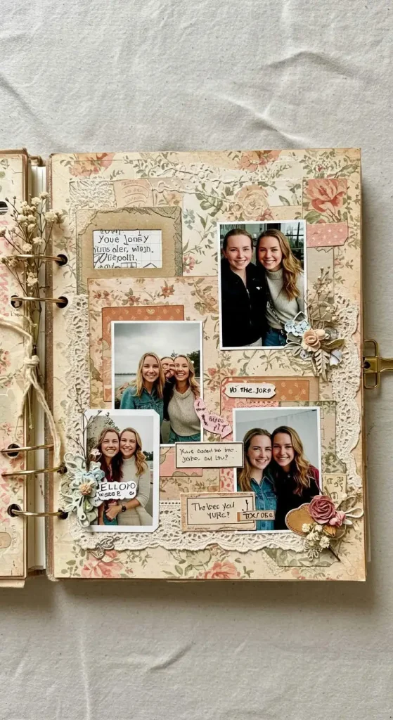 11 Friend Craft Ideas For Adults 3 2. Scrapbook of Memories
