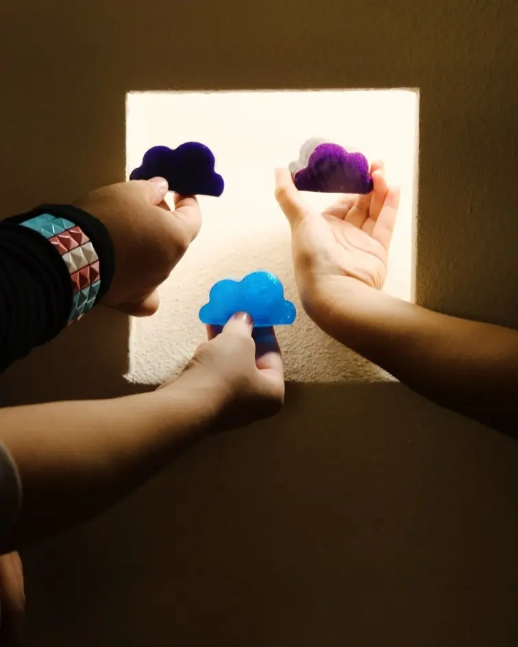 Translucent Cloud Charms You Hold Up To The Light