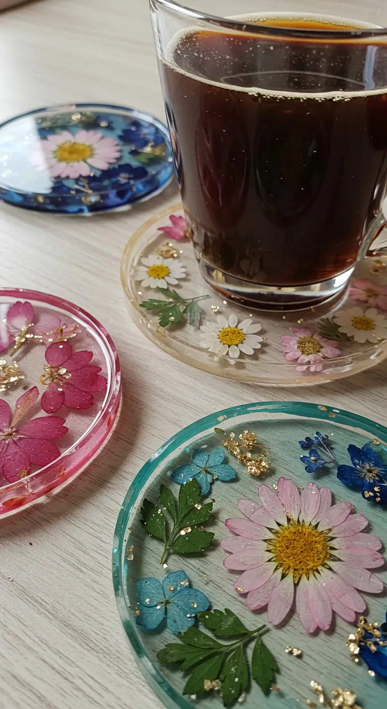 3. DIY Resin Coasters