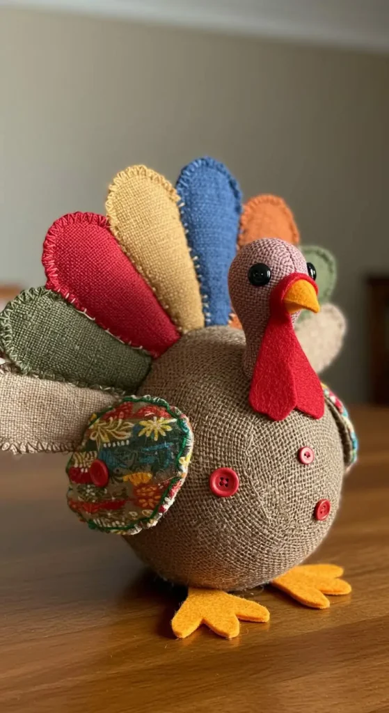 11 Thanksgiving Craft For Babies 4 3. Paper Plate Turkey