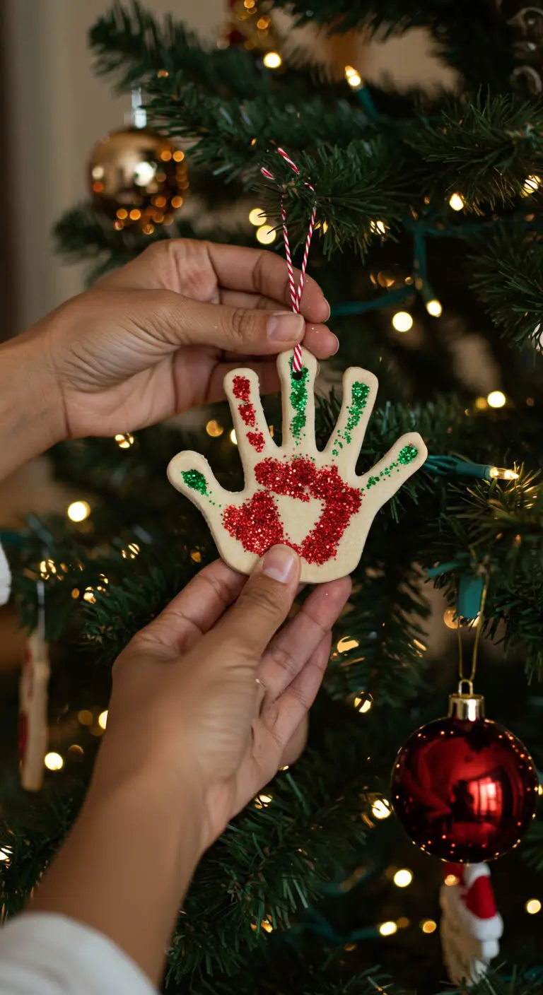 3. Salt Dough Handprints