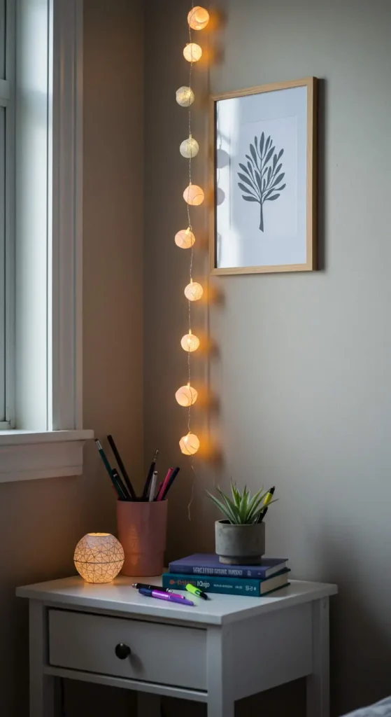 15 Simple Craft Ideas For Teens 5 4. Decorative String Lights