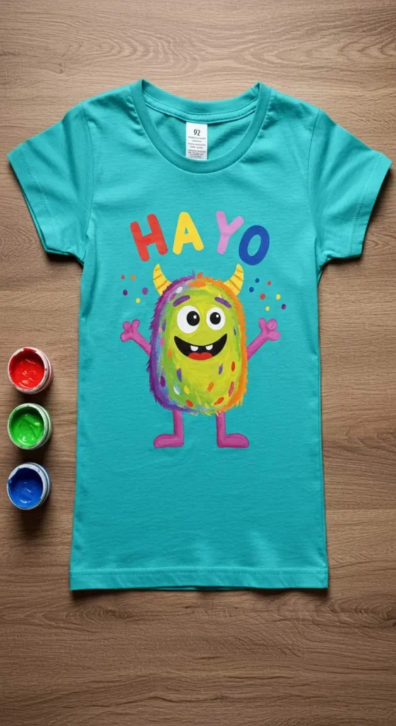 11 Craft Gift Ideas For Kids 5 4. Personalized T-Shirts