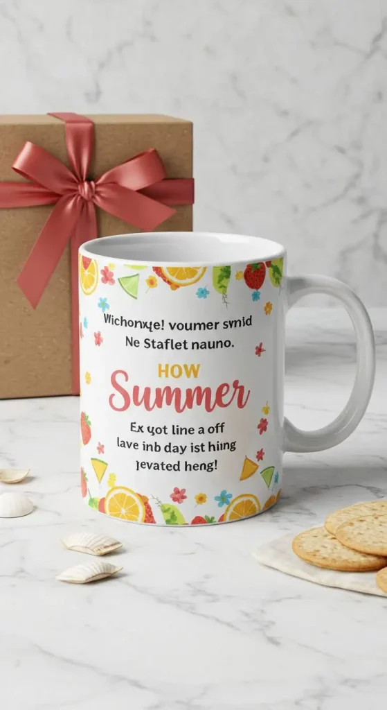 11 Craft Gift Ideas For Friends 6 5. Customized Mugs