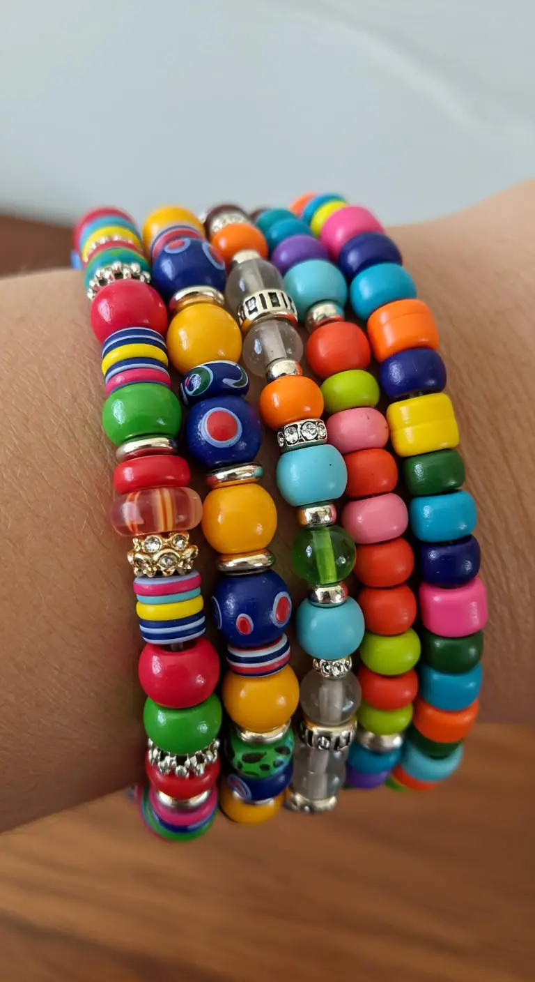5. DIY Beaded Bracelets