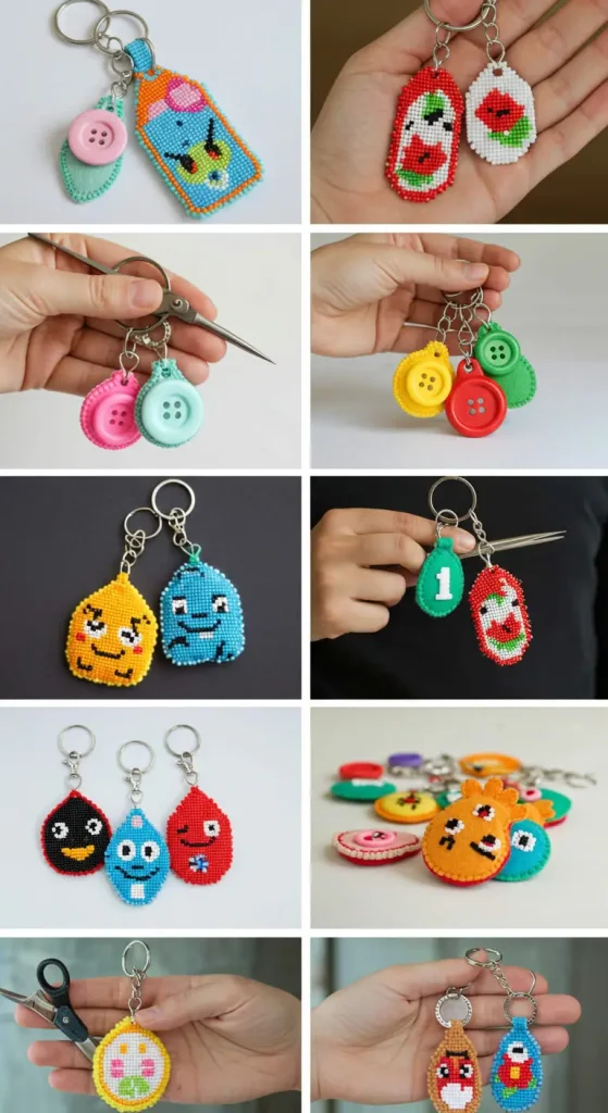 10 Craft Ideas For Teens Easy 6 5. DIY Clay Keychains