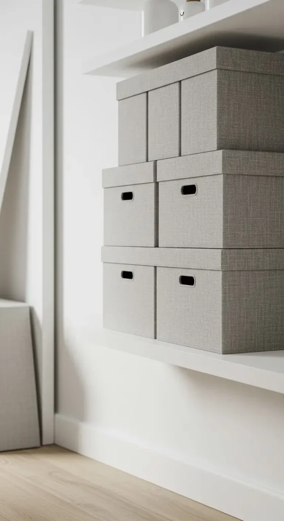 10 Aesthetic Craft Ideas for Room Decor 6 5. DIY Fabric-Covered Storage Boxes