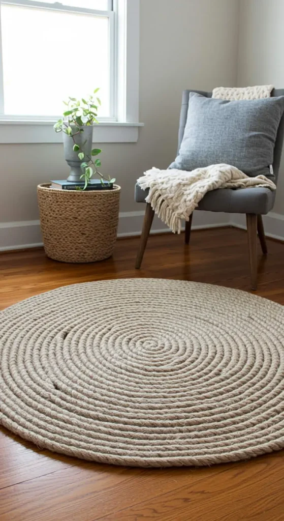 13 Simple Craft Ideas For Room Decor DIY 6 5. DIY Rope Rug