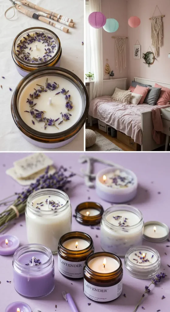 15 Easy Craft Ideas For Teens 6 5. DIY Scented Candles