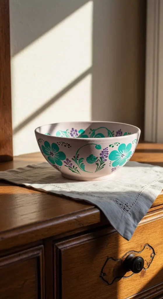 11 Friend Craft Ideas For Adults 6 5. Decorative Clay Bowls