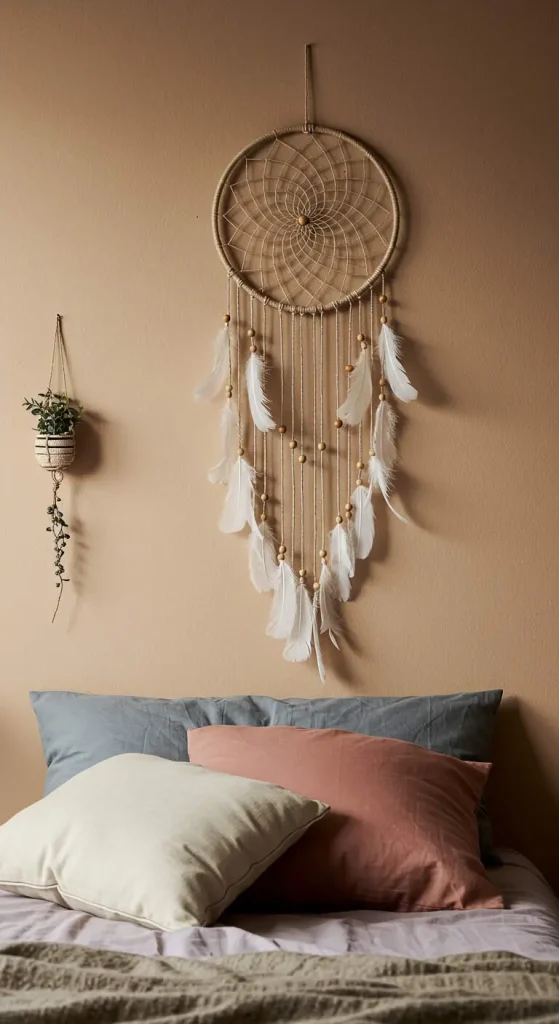 13 Easy Craft Ideas For Room Decor DIY 6 5. Dream Catcher