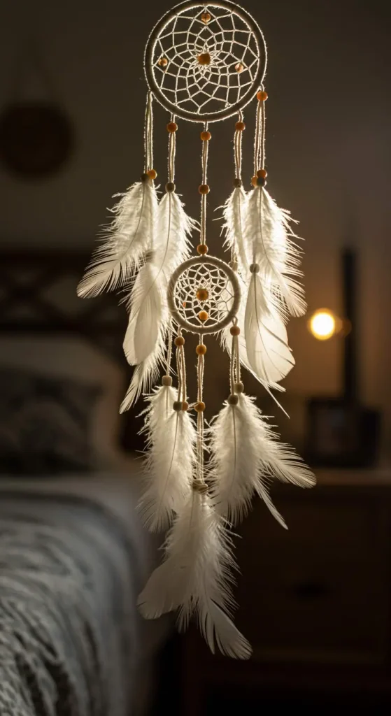 13 Easy Craft Ideas For Room Decor 6 5. Dream Catcher