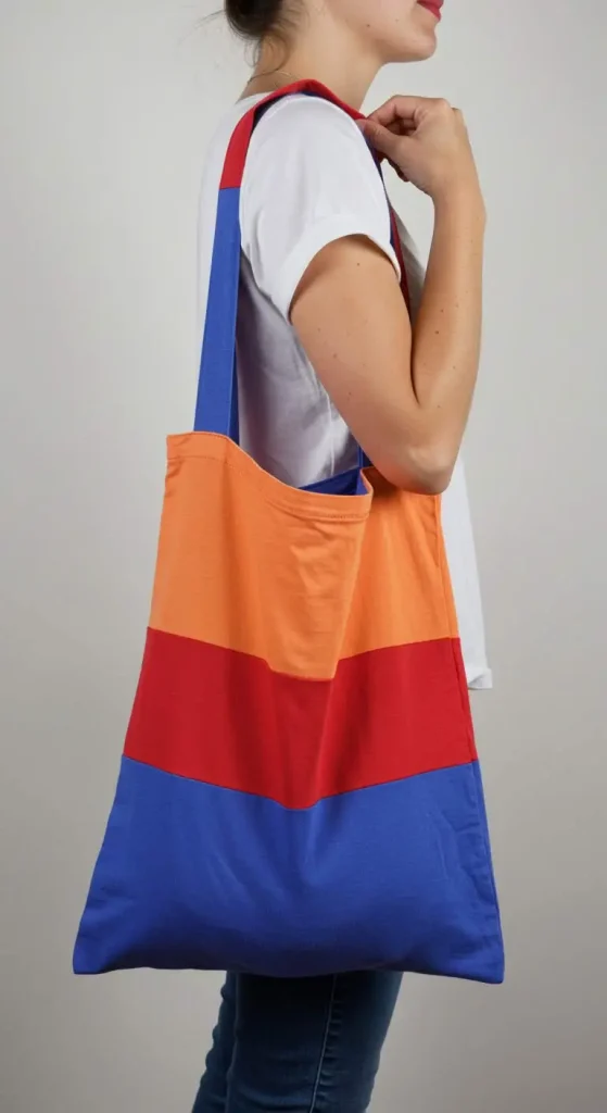 15 Waste Material Craft Ideas Creative 6 5. Old T-shirt Tote Bags