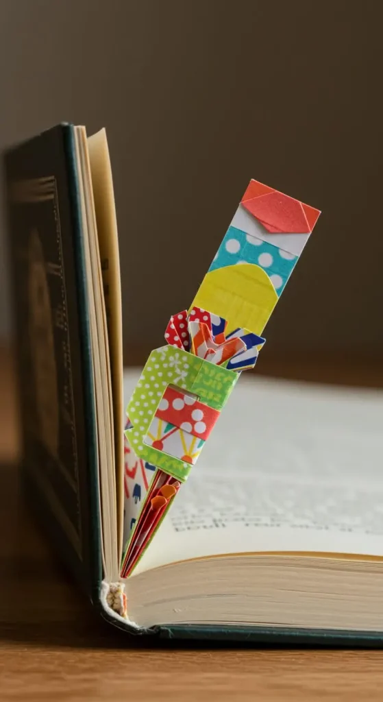 7 Aesthetic Craft Ideas With Paper 6 5. Paper Bookmark Designs
