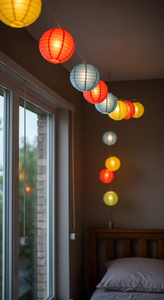 13 Simple Craft Ideas For Room Decor 6 5. Paper Lanterns