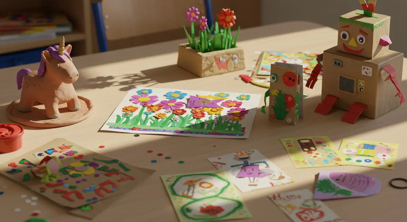 Easy Craft Ideas For Kids Preschool
