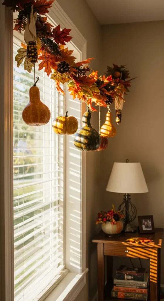 13 Thanksgiving Craft Ideas 7 6. Autumn Leaf Garland