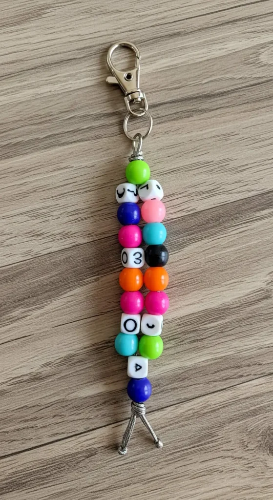 11 Simple Craft Ideas 7 6. Beaded Keychains