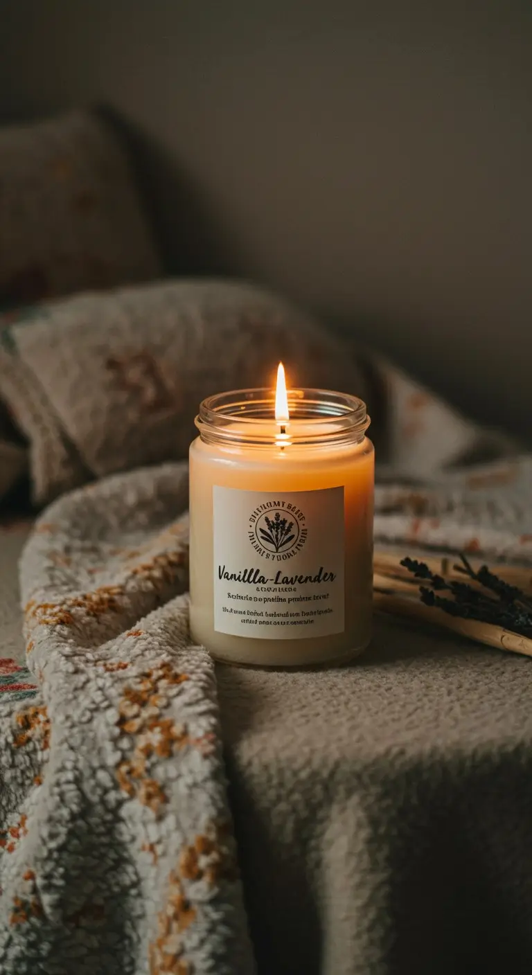 6. DIY Aesthetic Candles